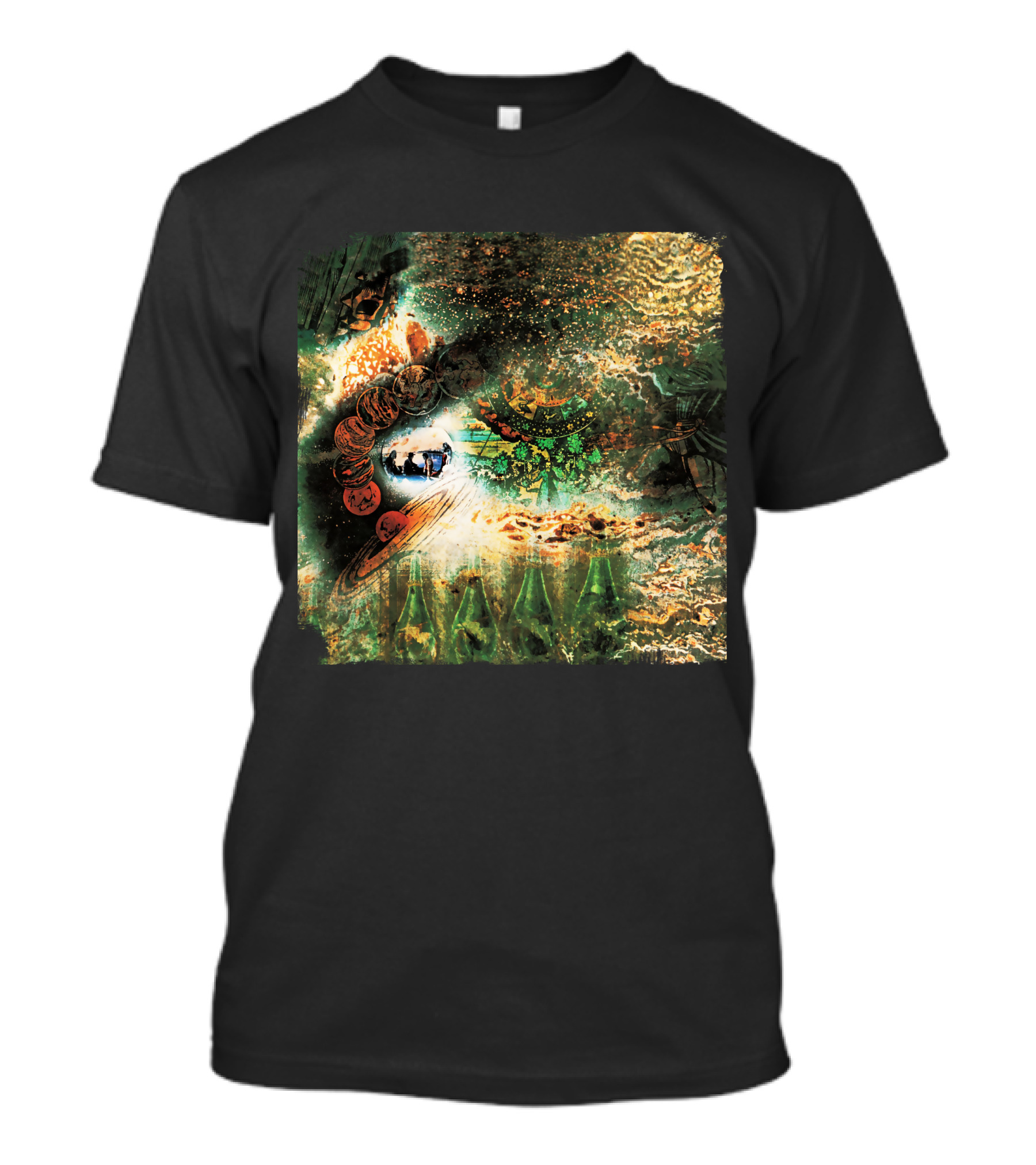 Pfl(33) Psychedelic Essence And Planetary Fusion T-Shirt