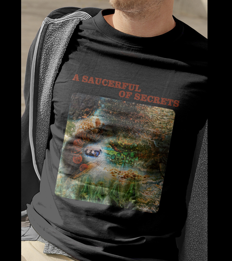A Saucerful Of Secrets Psychedelic Cosmic T-Shirt