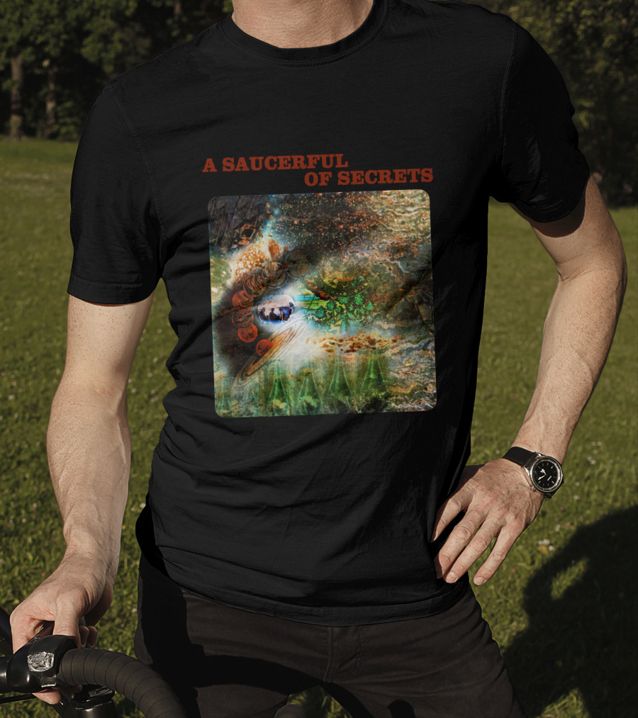 A Saucerful Of Secrets Psychedelic Cosmic T-Shirt