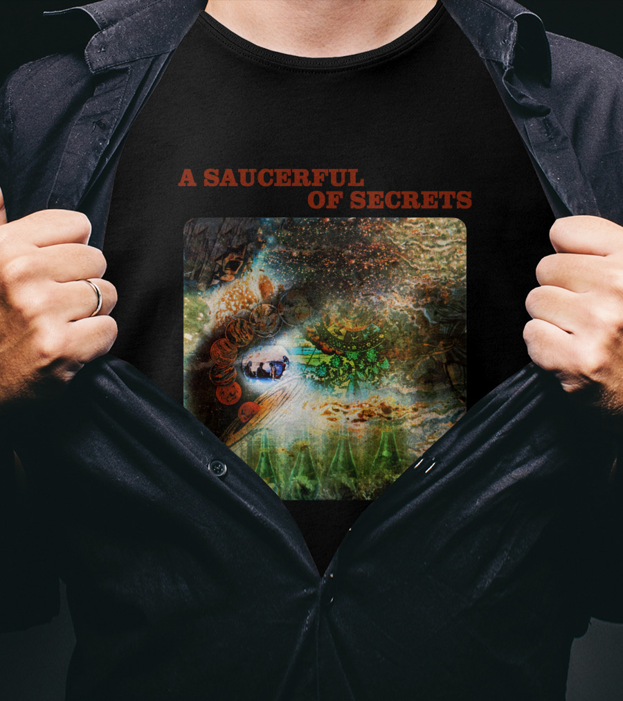 A Saucerful Of Secrets Psychedelic Cosmic T-Shirt