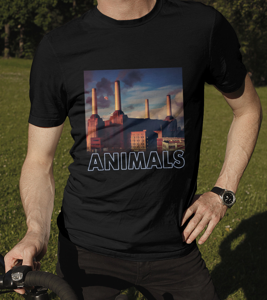Animals Pfl 19 Power Station Clouds T-Shirt