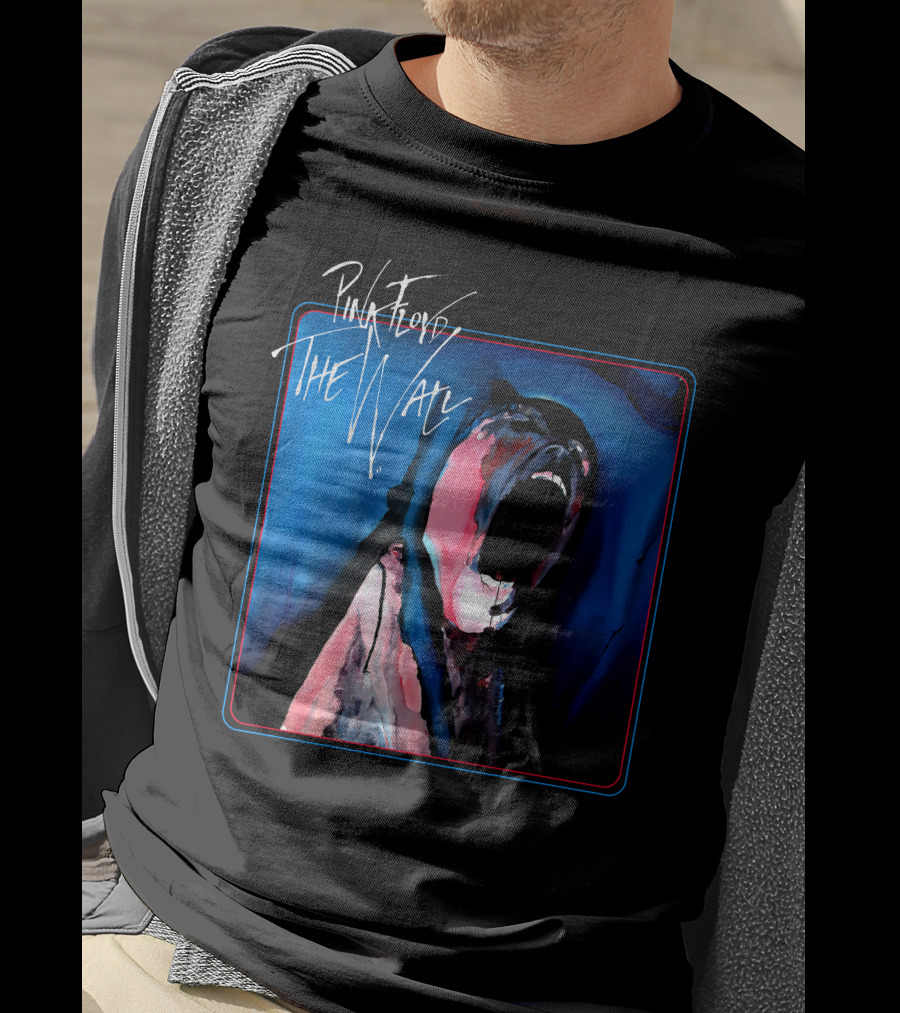 Pink Floyd The Wall Album Cover Art Scream T-Shirt