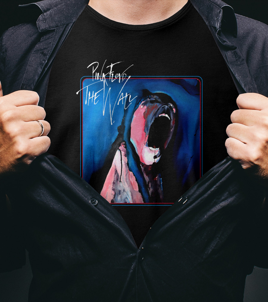 Pink Floyd The Wall Album Cover Art Scream T-Shirt