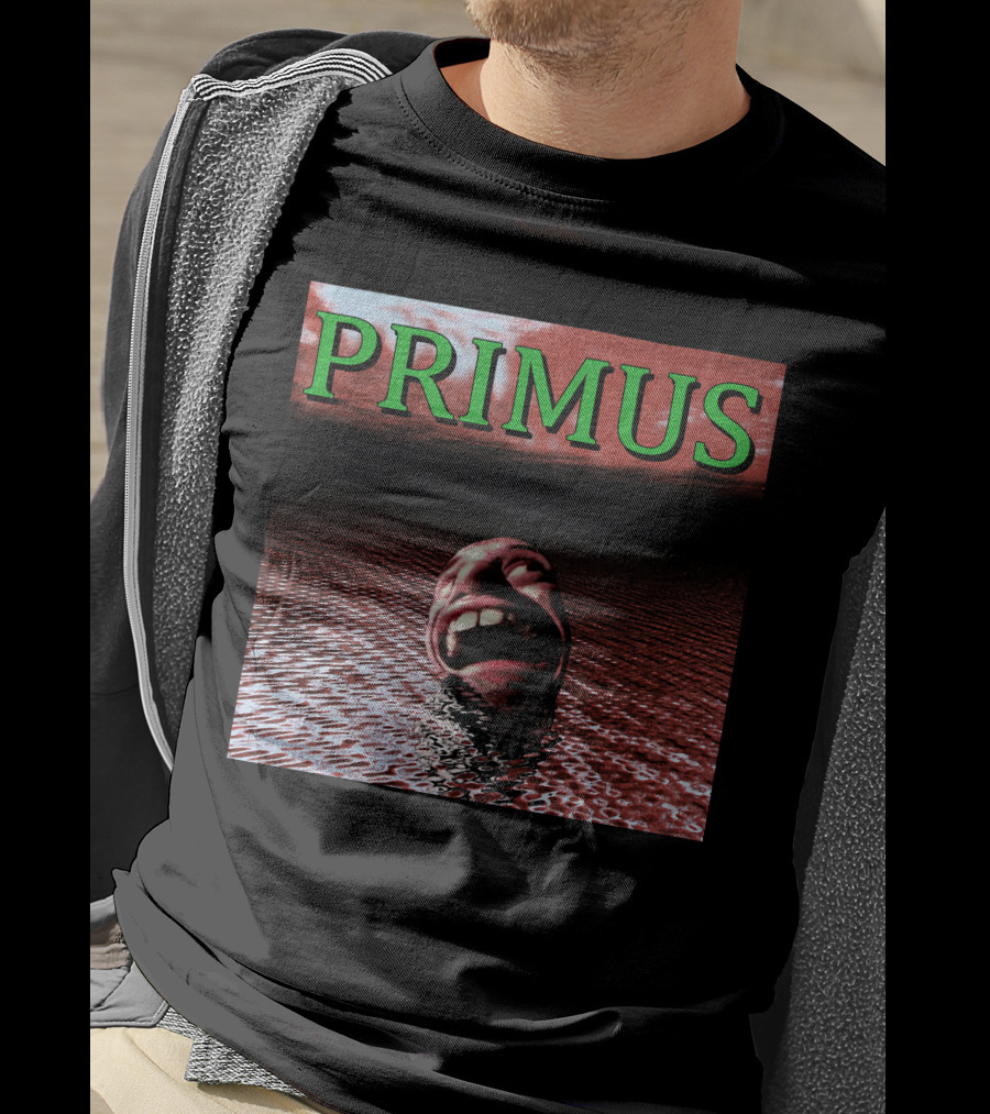 Primus Surreal Floating Head In Water T-Shirt