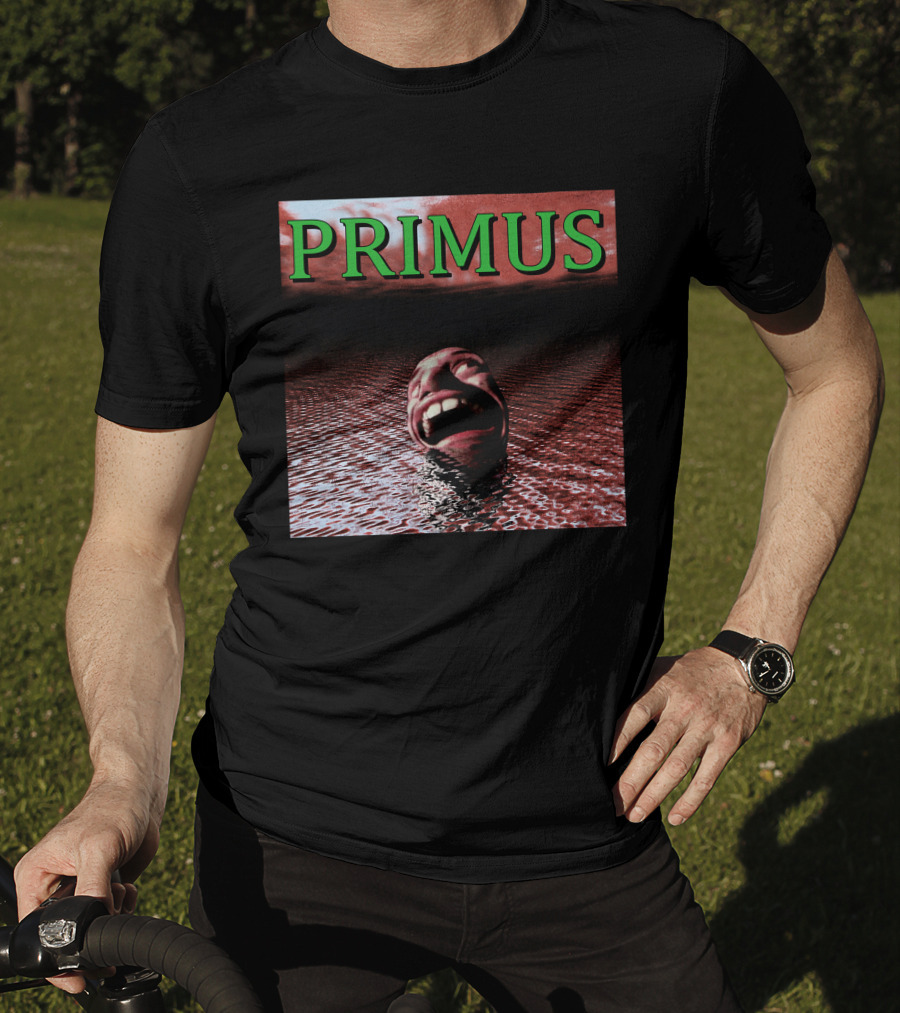 Primus Surreal Floating Head In Water T-Shirt