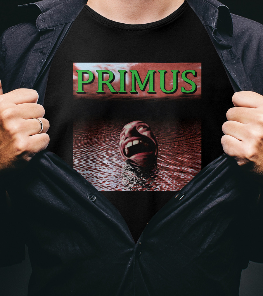 Primus Surreal Floating Head In Water T-Shirt