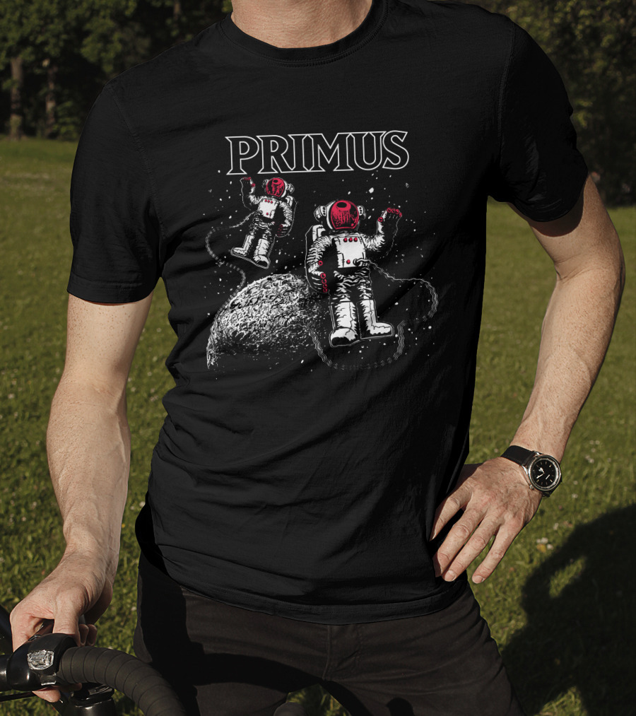 Primus Astronauts On Moon Adventure T-Shirt