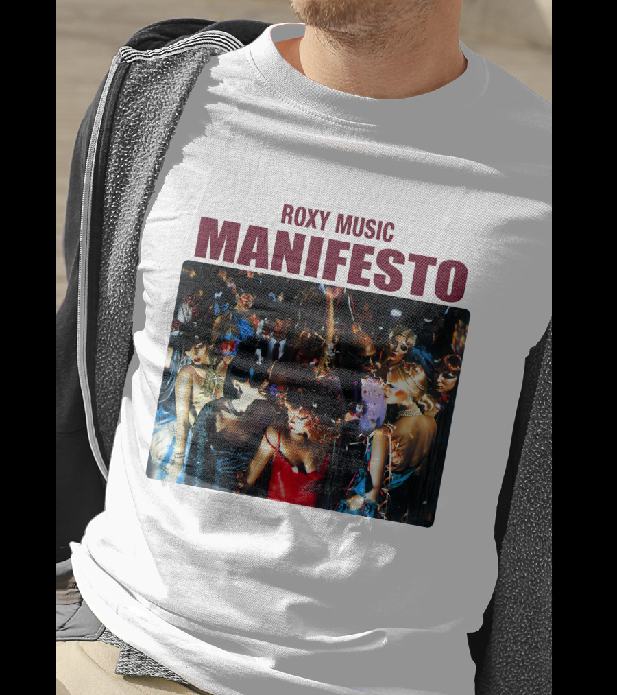 Roxy Music Manifesto Album Cover Artwork T-Shirt