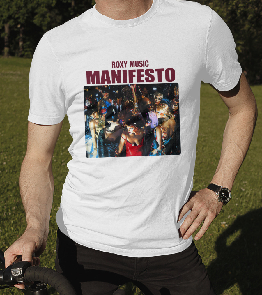 Roxy Music Manifesto Album Cover Artwork T-Shirt