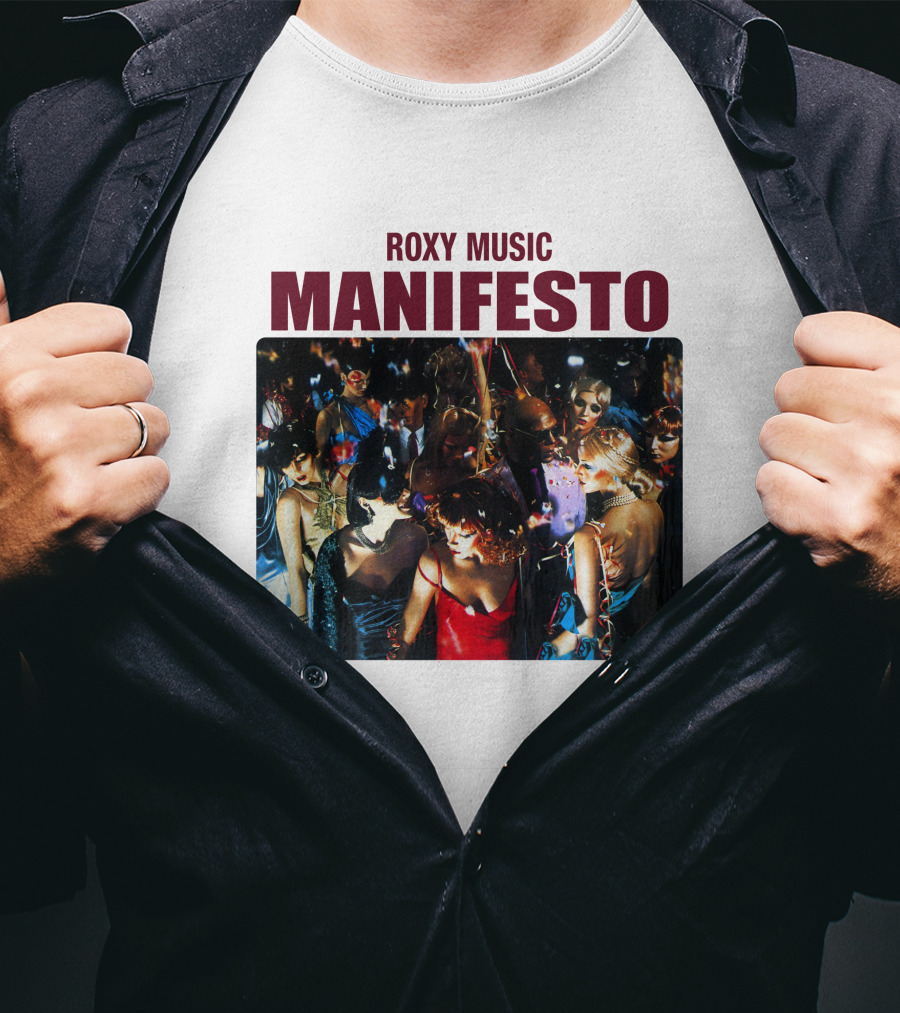 Roxy Music Manifesto Album Cover Artwork T-Shirt