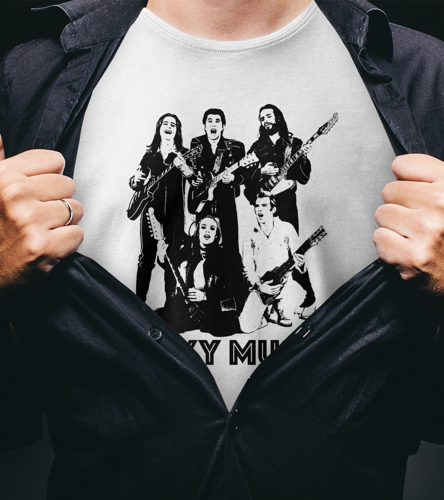 Roxy Music Band Members With Guitars T-Shirt