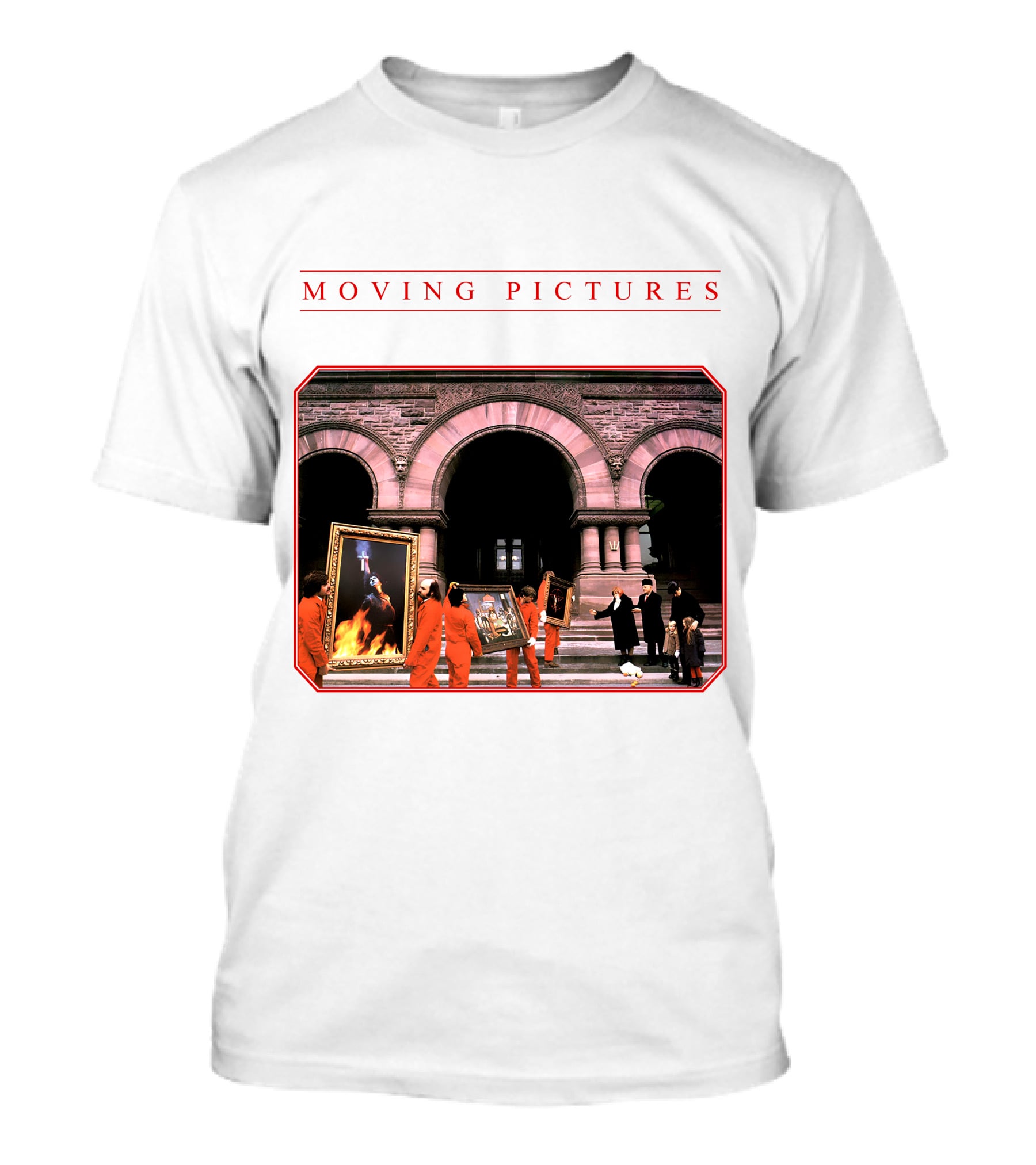 Moving Pictures Album Cover Artwork T-Shirt