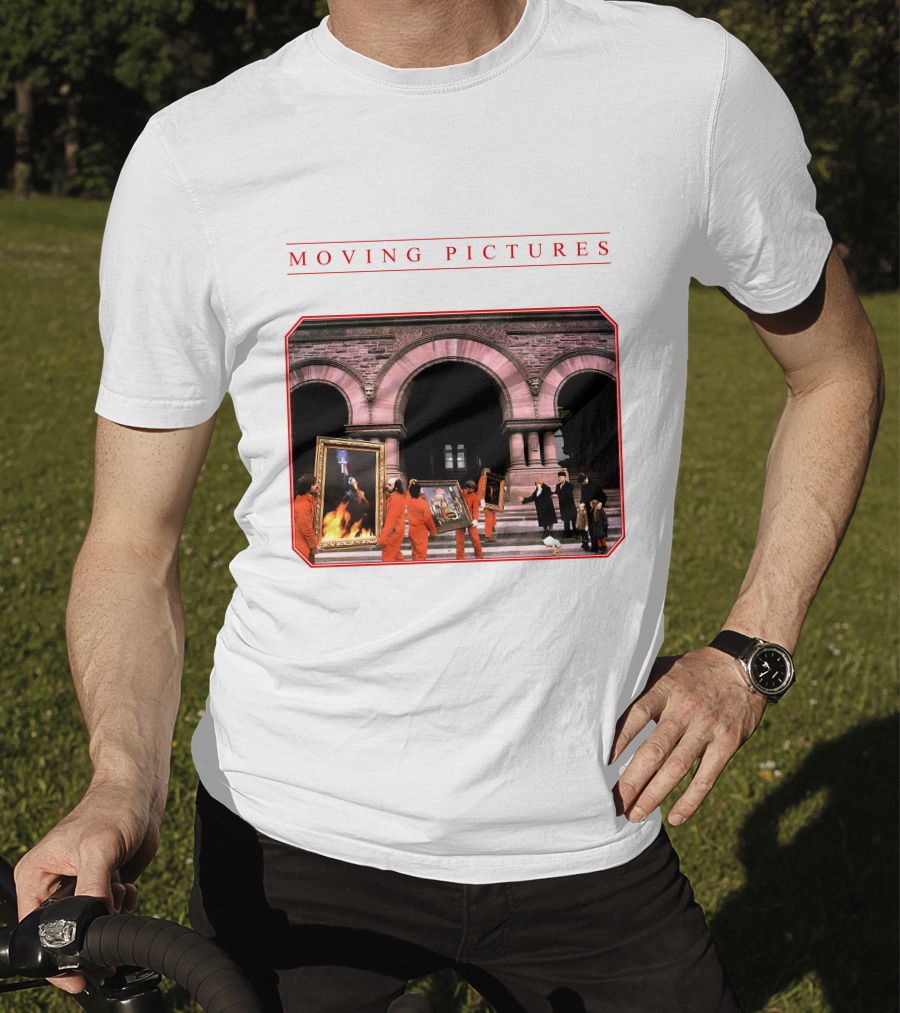 Moving Pictures Album Cover Artwork T-Shirt