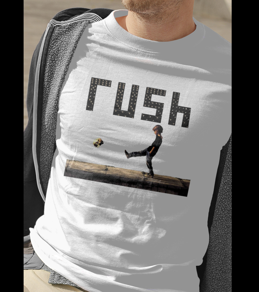 Rush Roll The Bones Skull Kick T-Shirt