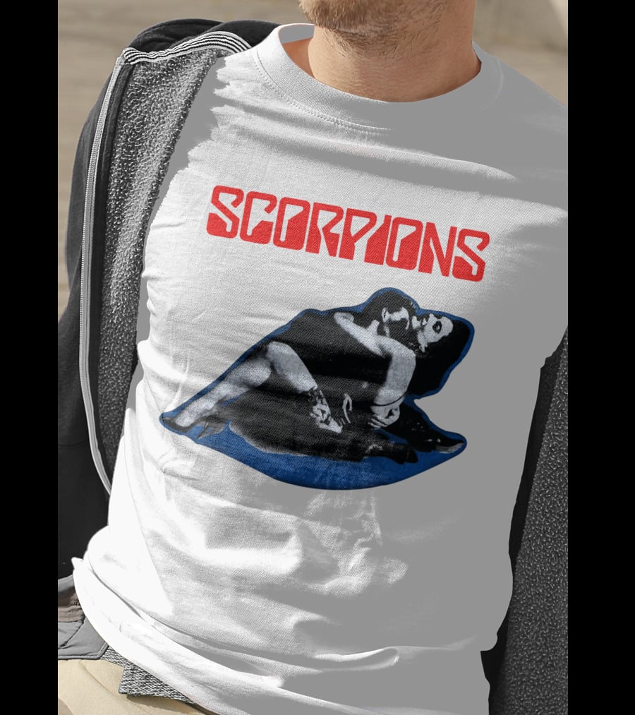 Scorpions Blackout Album Cover Art Retro T-Shirt