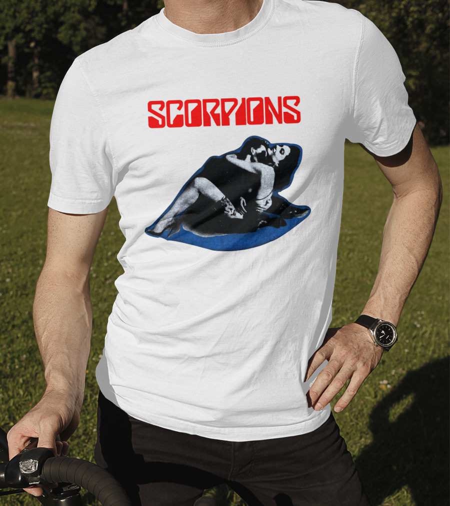 Scorpions Blackout Album Cover Art Retro T-Shirt