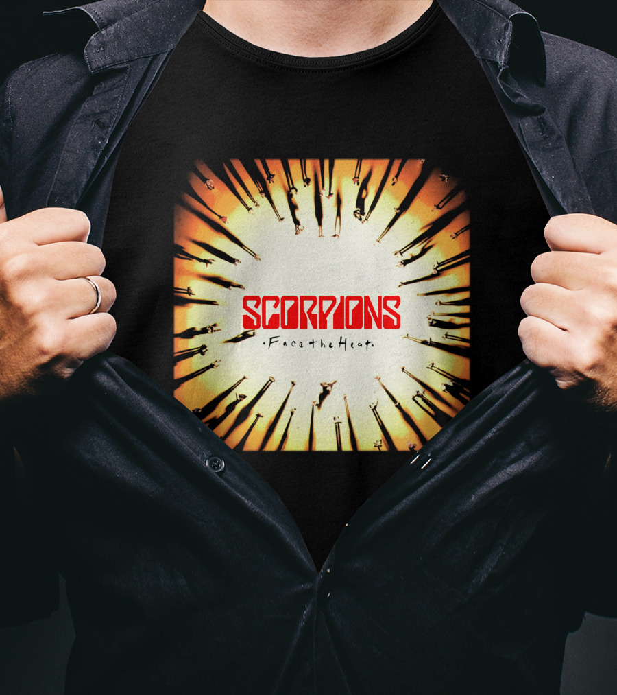 Scorpions Face The Heat Album Cover T-Shirt