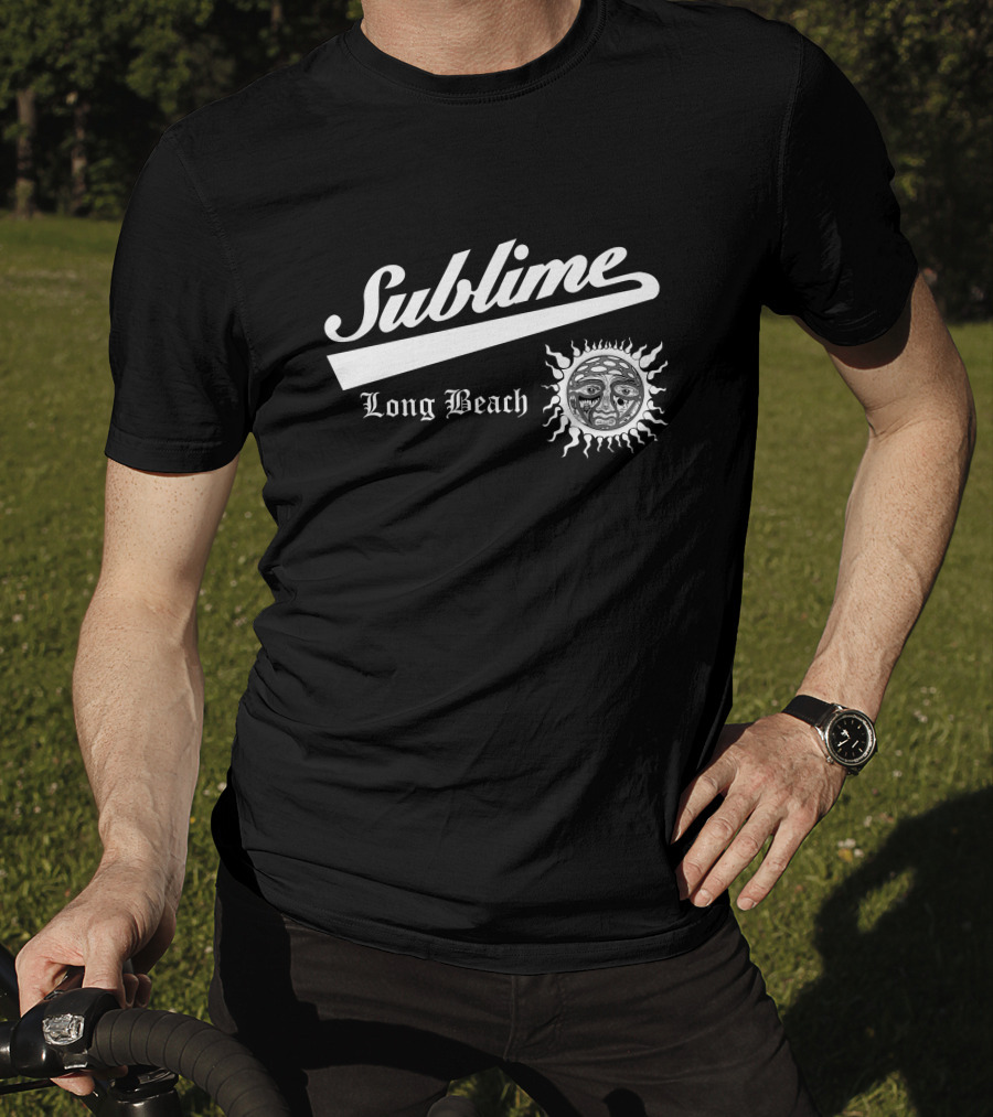 Sublime Long Beach Sun Face T-Shirt