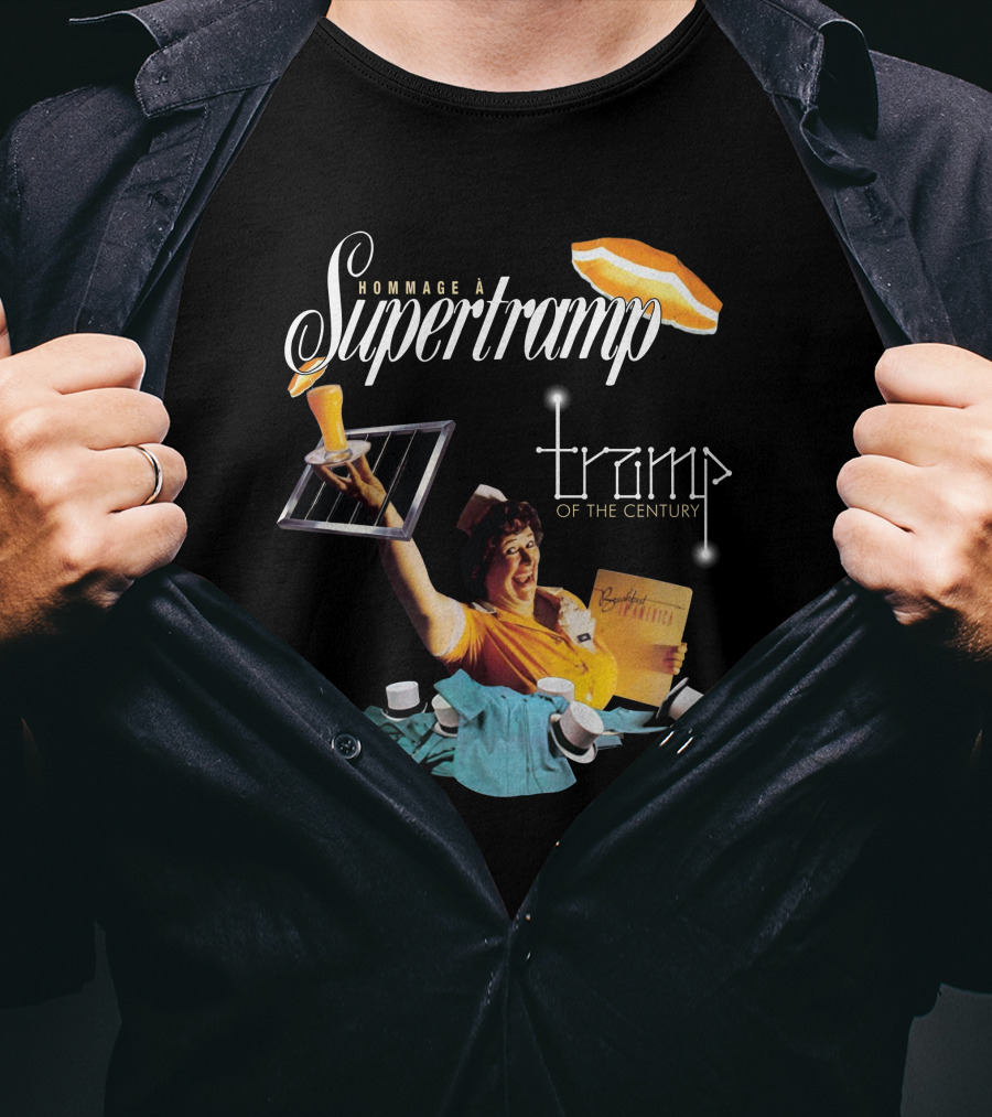 Hommage À Supertramp - Breakfast In America Tramp Of The Century T-Shirt