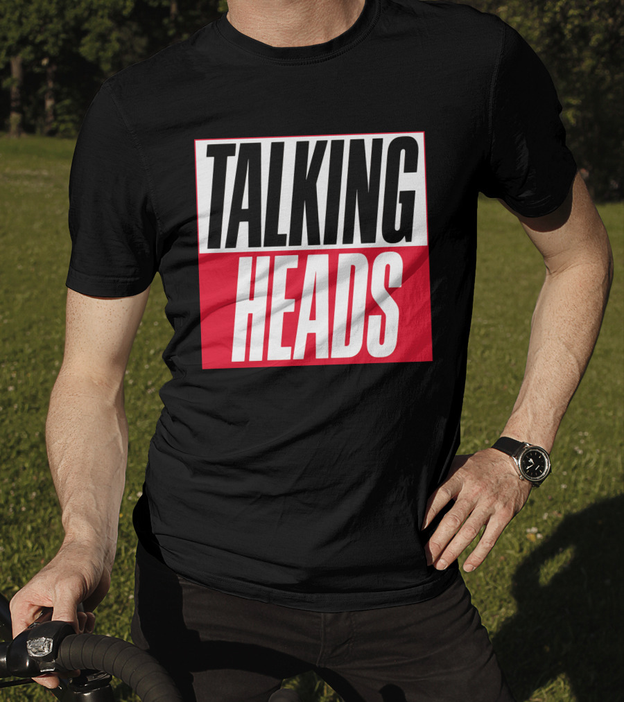 Talking Heads Red Black White Bold T-Shirt
