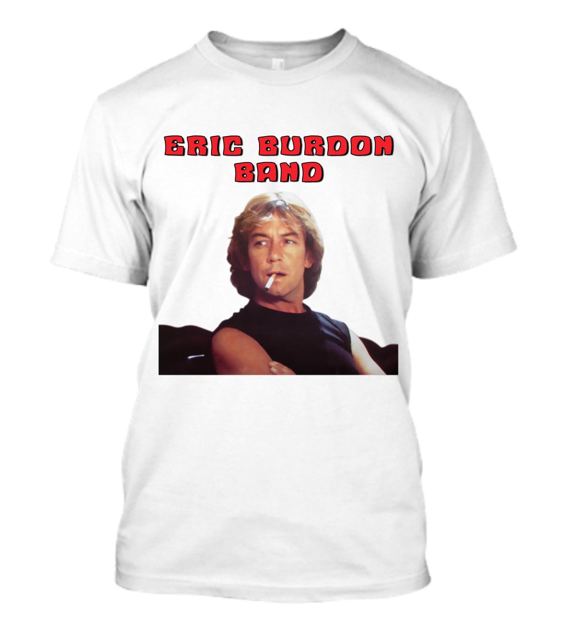 Eric Burdon Band 70S Rock Style Vintage Retro Look T-Shirt