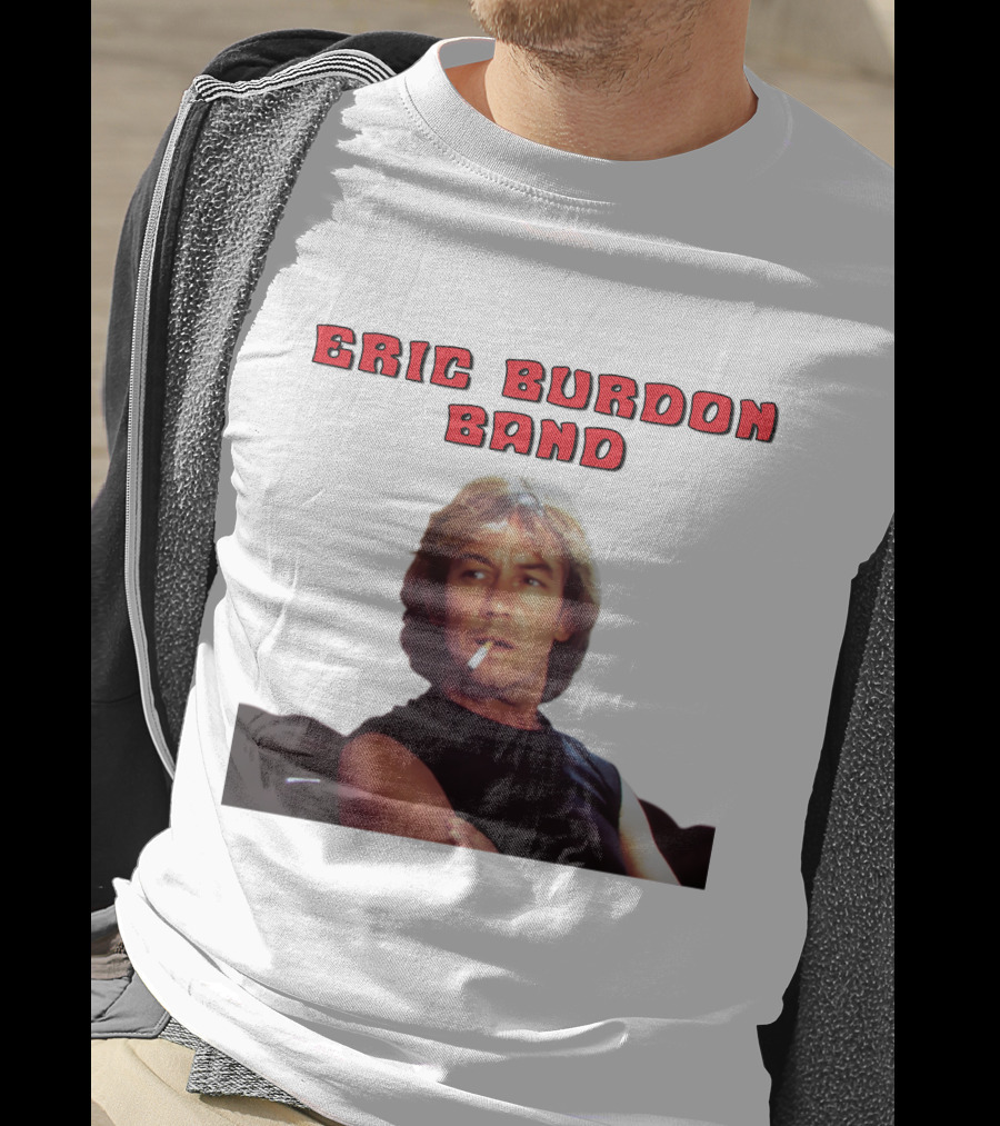 Eric Burdon Band 70S Rock Style Vintage Retro Look T-Shirt