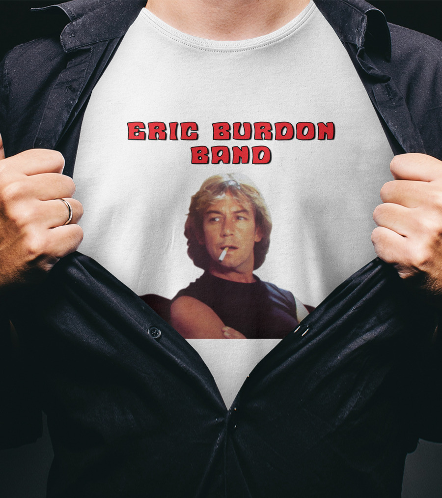Eric Burdon Band 70S Rock Style Vintage Retro Look T-Shirt