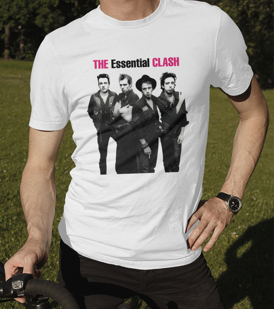 The Essential Clash 20 Shirt Frontman Images Posing T-Shirt