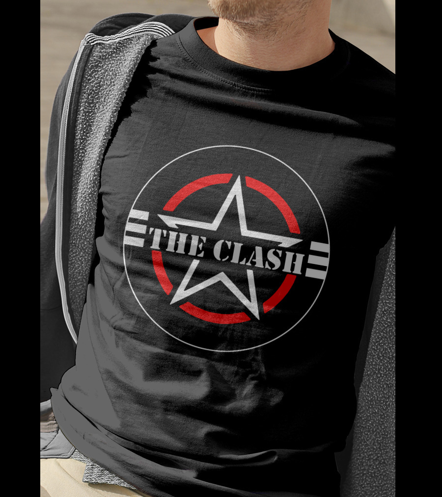 The Clash Star Circle T-Shirt