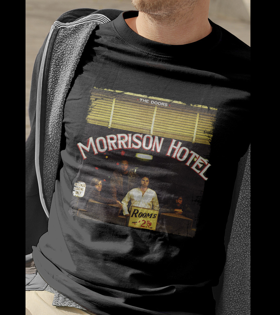 The Doors Morrison Hotel Classic Album Cover T-Shirt