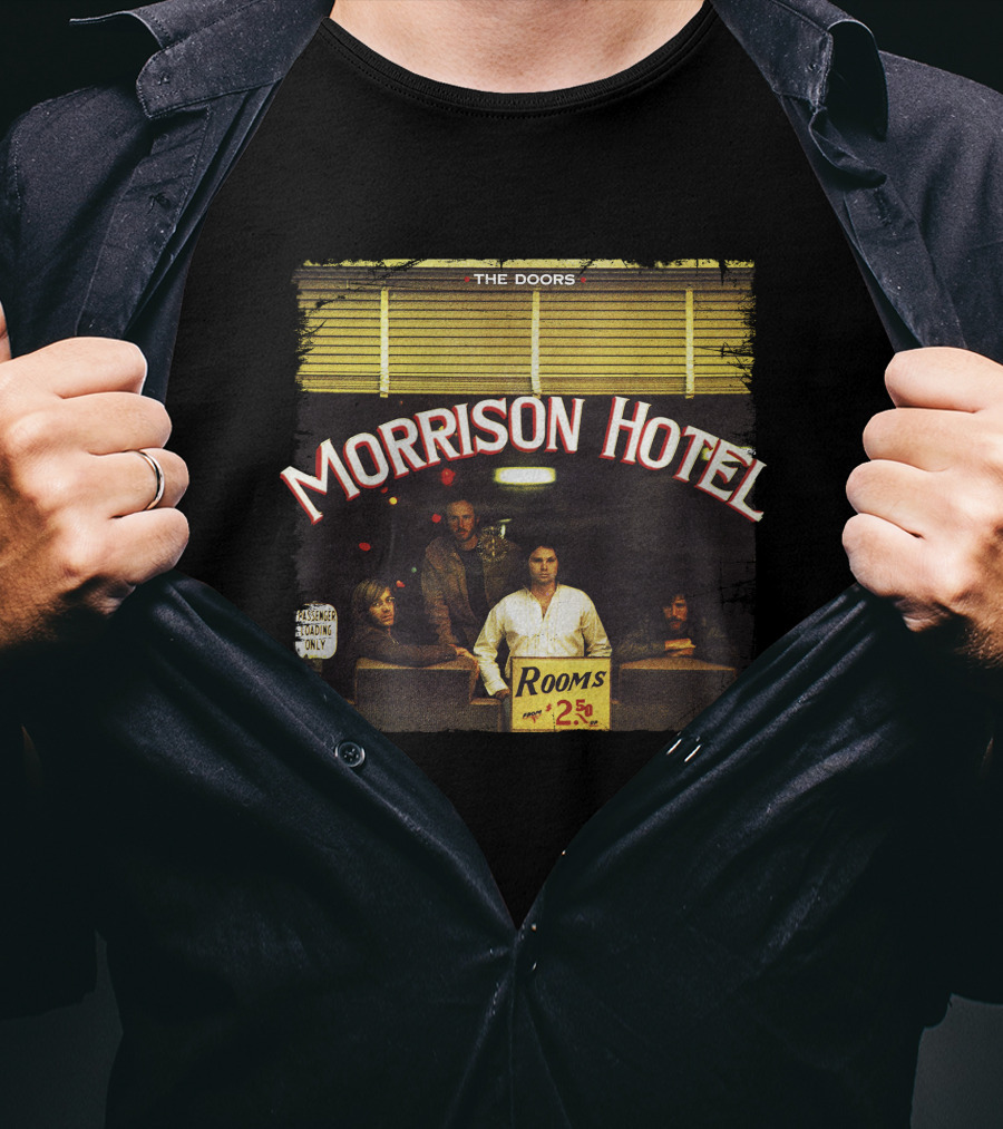 The Doors Morrison Hotel Classic Album Cover T-Shirt