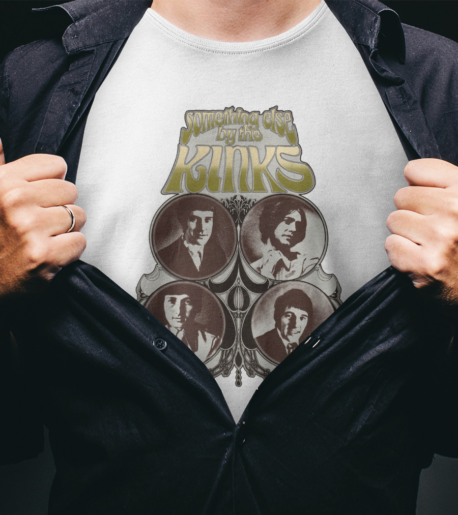 Something Else By The Kinks Vintage Portraits T-Shirt