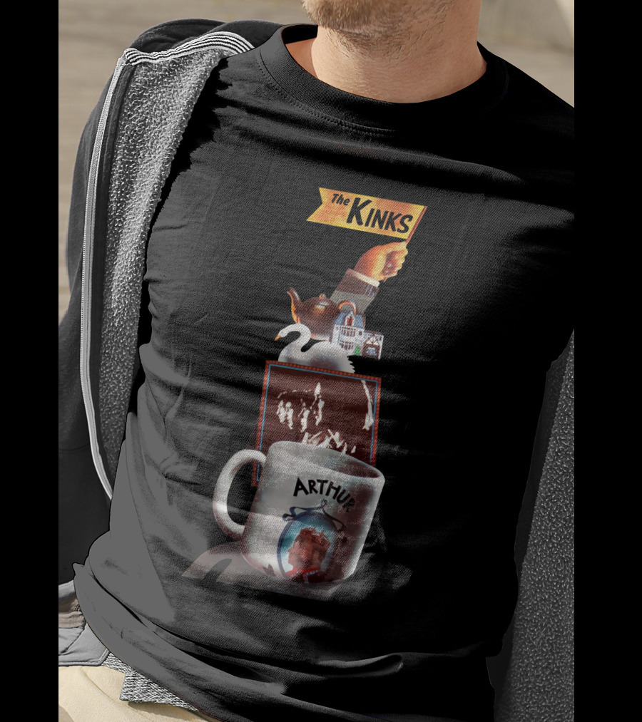 The Kinks Arthur Album Cover Artwork Mug And Teapot T-Shirt