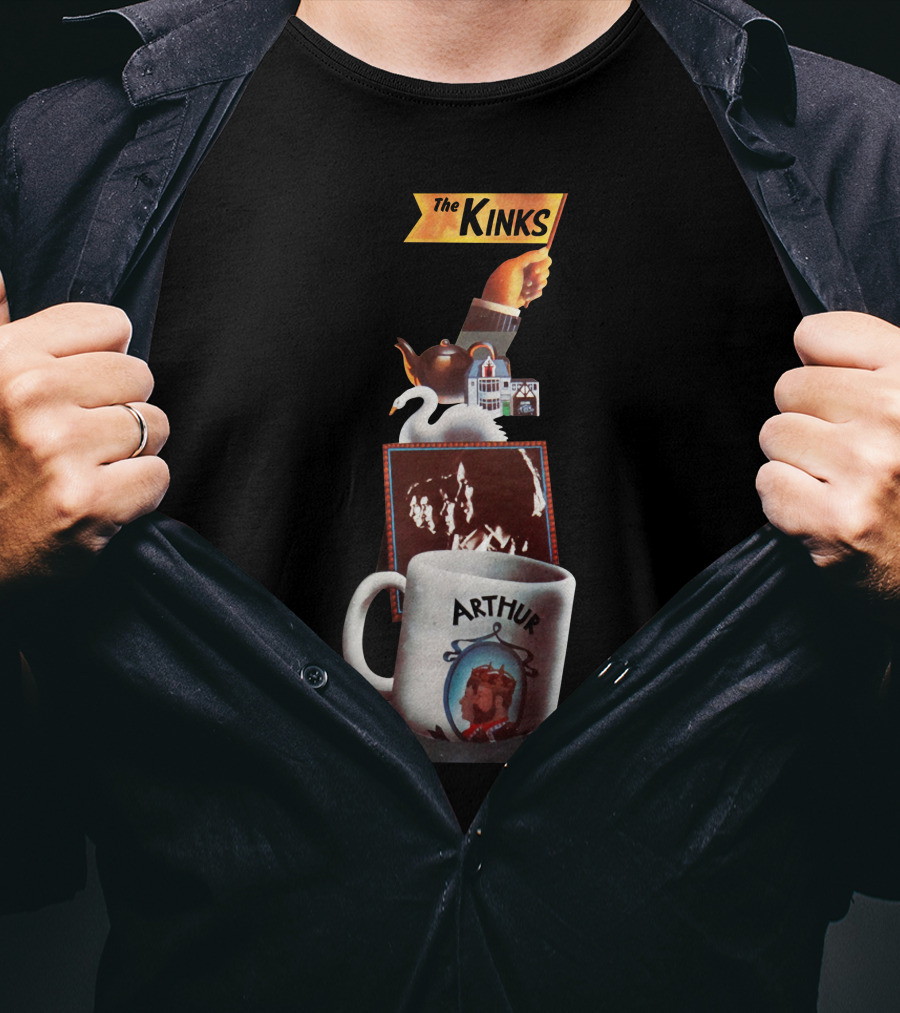 The Kinks Arthur Album Cover Artwork Mug And Teapot T-Shirt