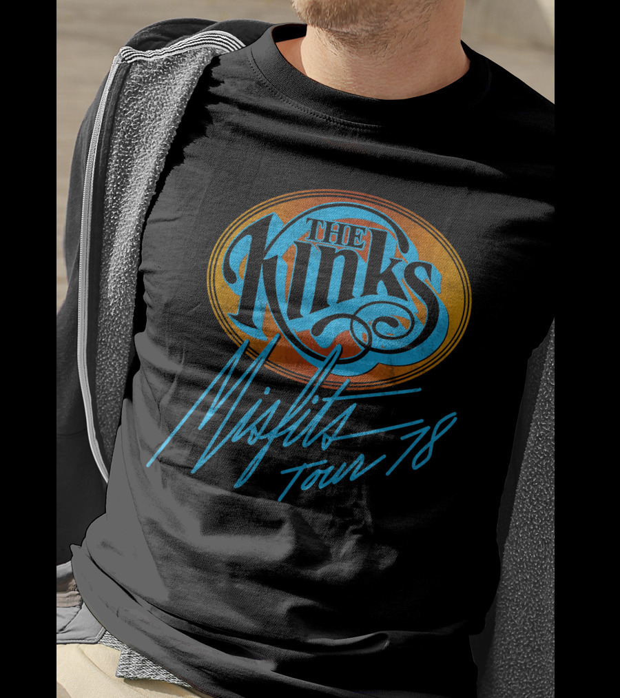 The Kinks Misfits Tour '78 T-Shirt
