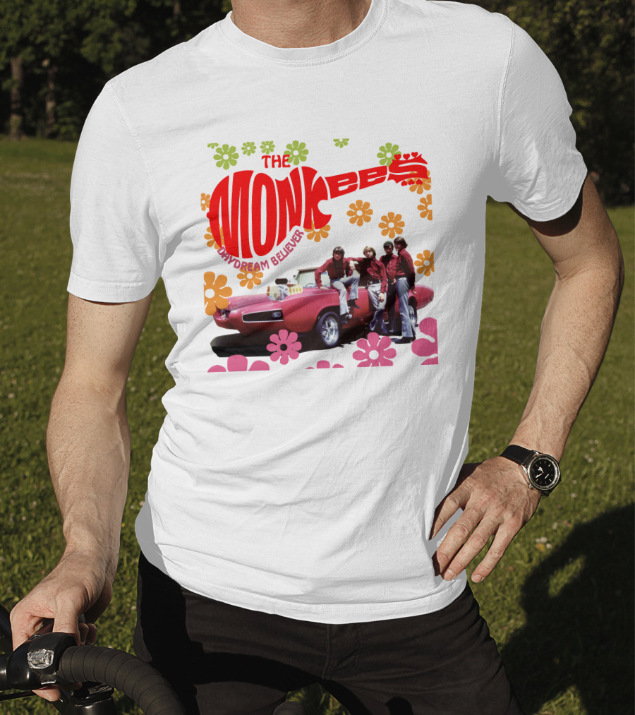 The Monkees Daydream Believer Floral Car T-Shirt