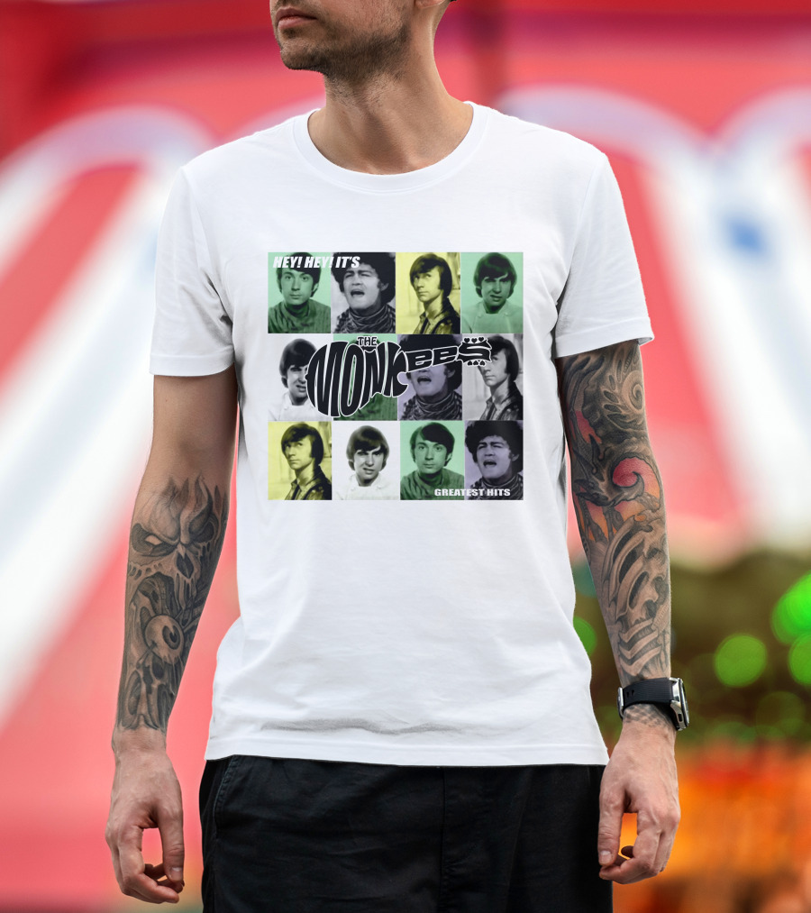 Hey! Hey! It's The Monkees Greatest Hits T-Shirt