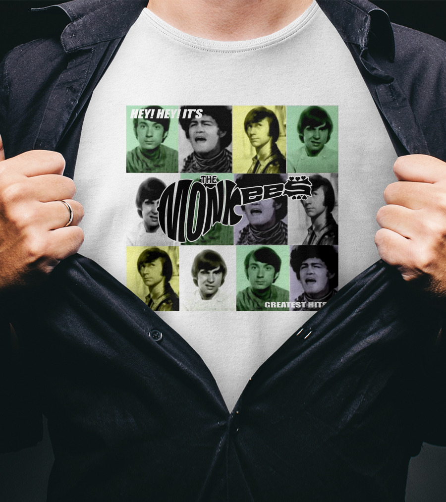 Hey! Hey! It's The Monkees Greatest Hits T-Shirt