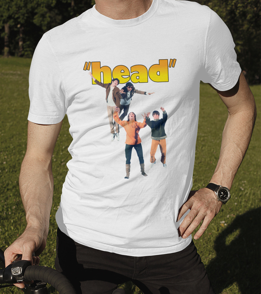 Monkees Head Jumping Pose Retro Style T-Shirt