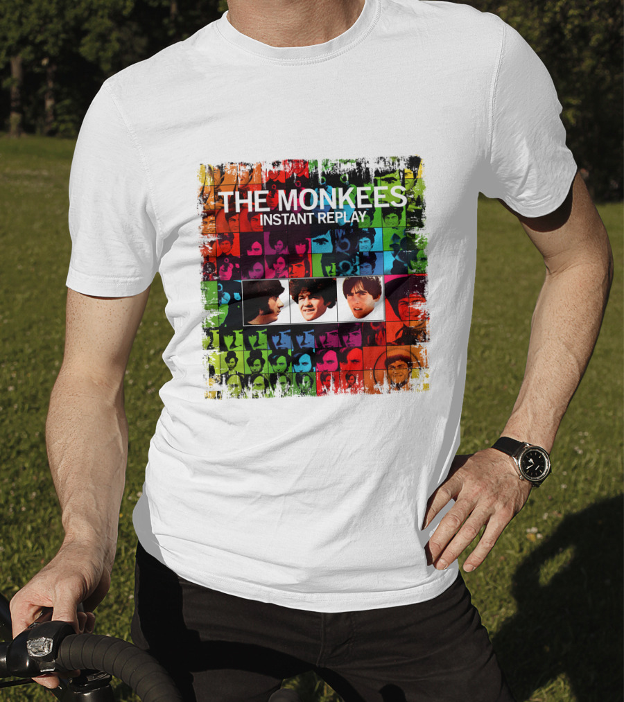 The Monkees Instant Replay Album Art Collage T-Shirt