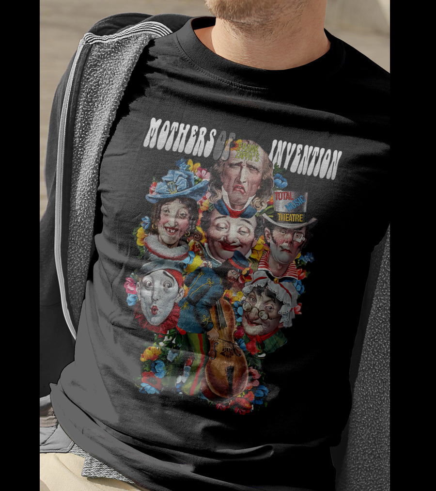 Frank Zappa Mothers Of Invention Total Music Theatre T-Shirt