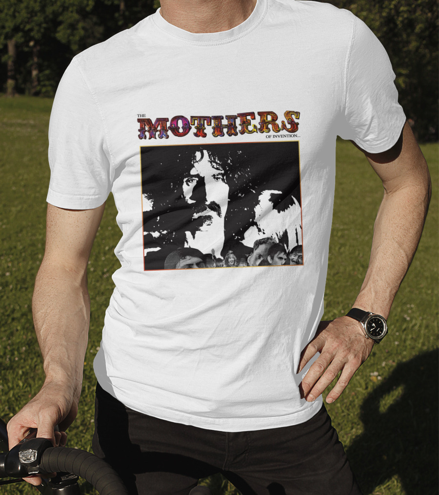 The Mothers Of Invention Frank Zappa Black And White Group T-Shirt