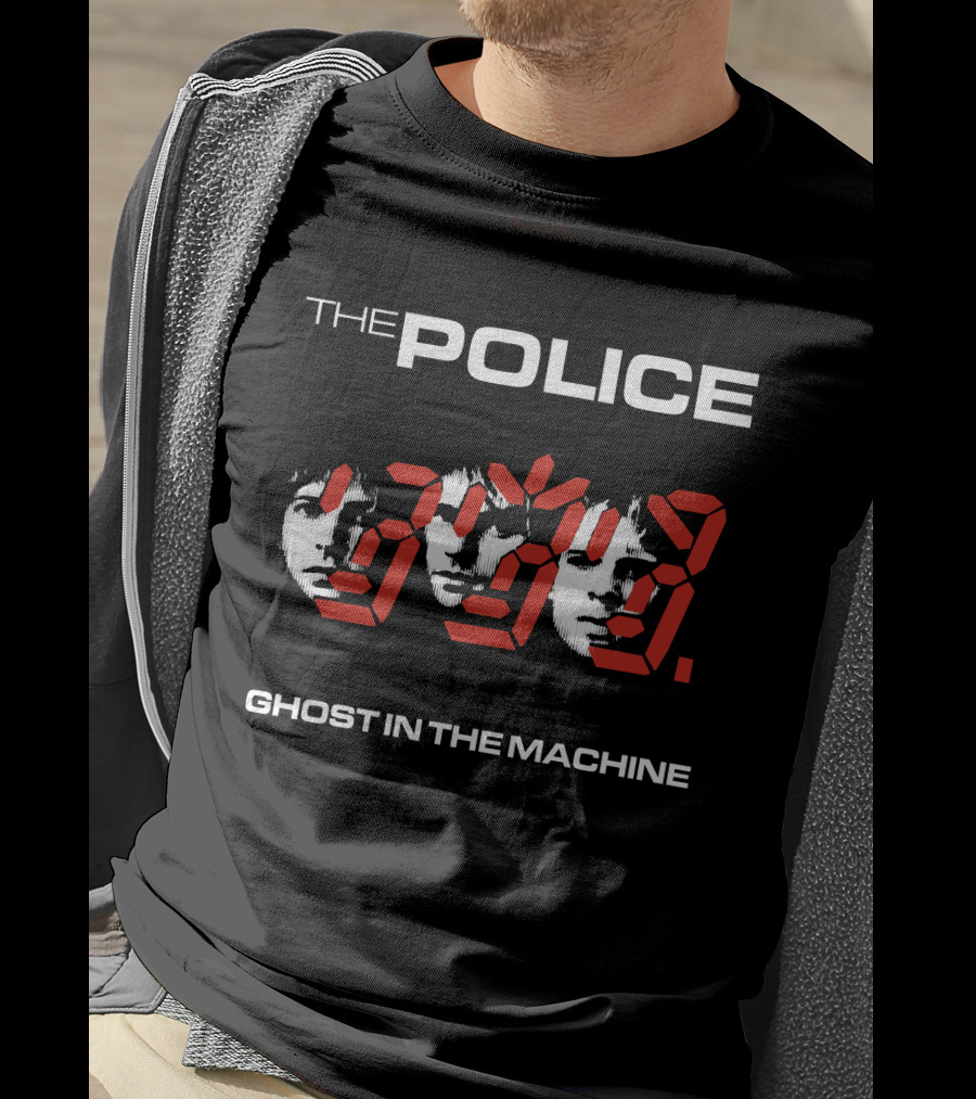 The Police Ghost In The Machine 1979 1980 1981 1982 1983 T-Shirt