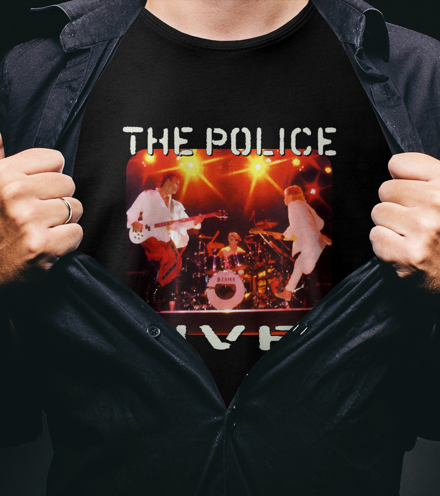 The Police Live! T-Shirt