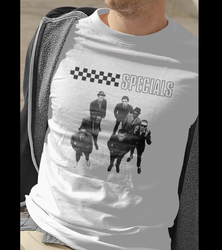Specials Checkerboard Ska Band Tsp T-Shirt