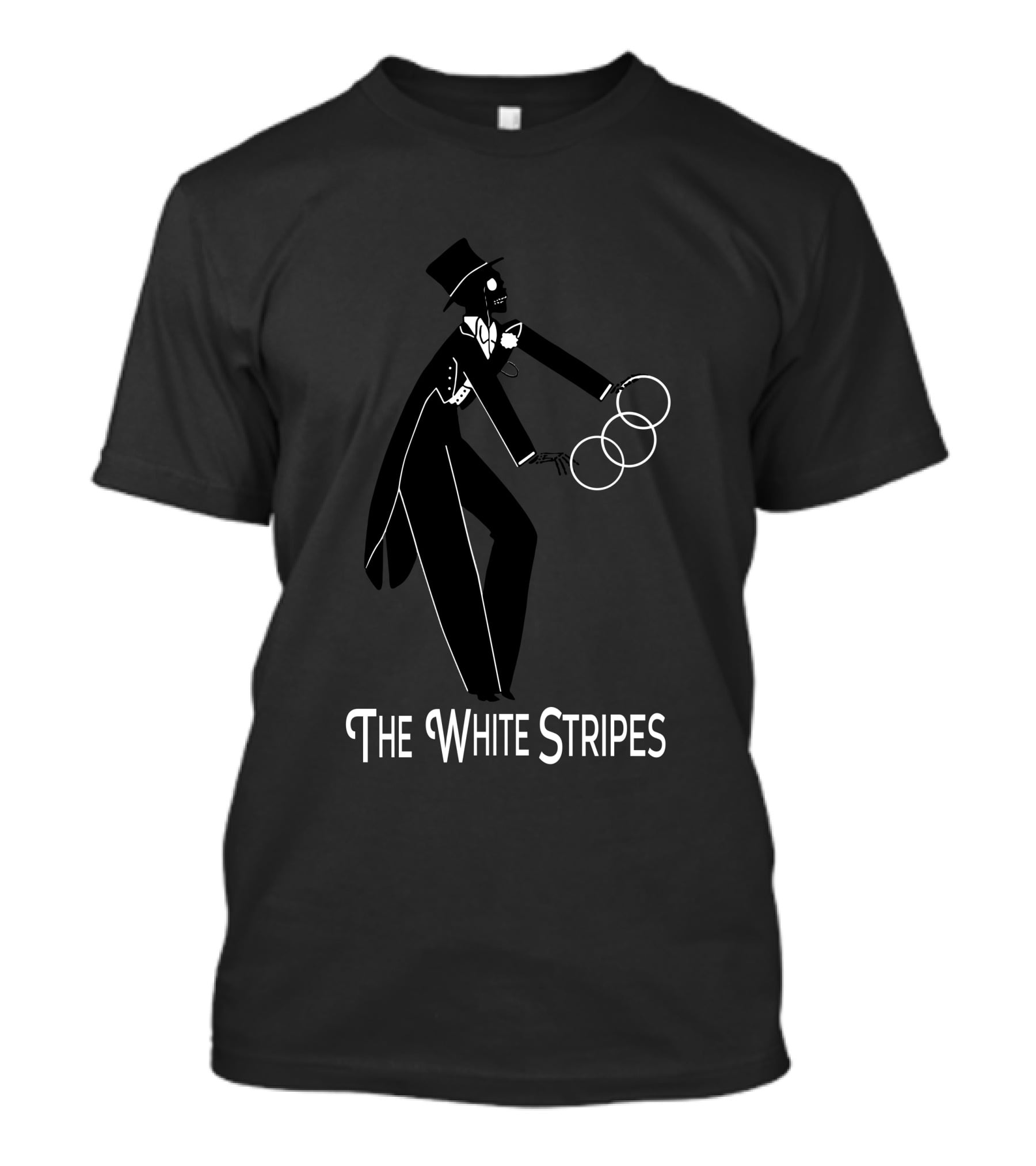 The White Stripes Tuxedo Juggling Rings T-Shirt