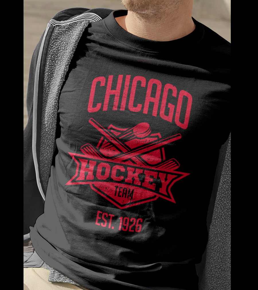 Chicago Blackhawks Hockey Team Est. 1926 T-Shirt