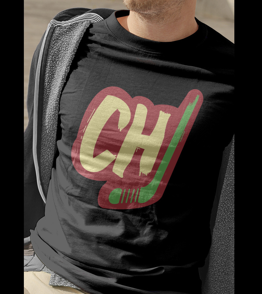 Chicago Blackhawks Hockey Ch Block Style T-Shirt