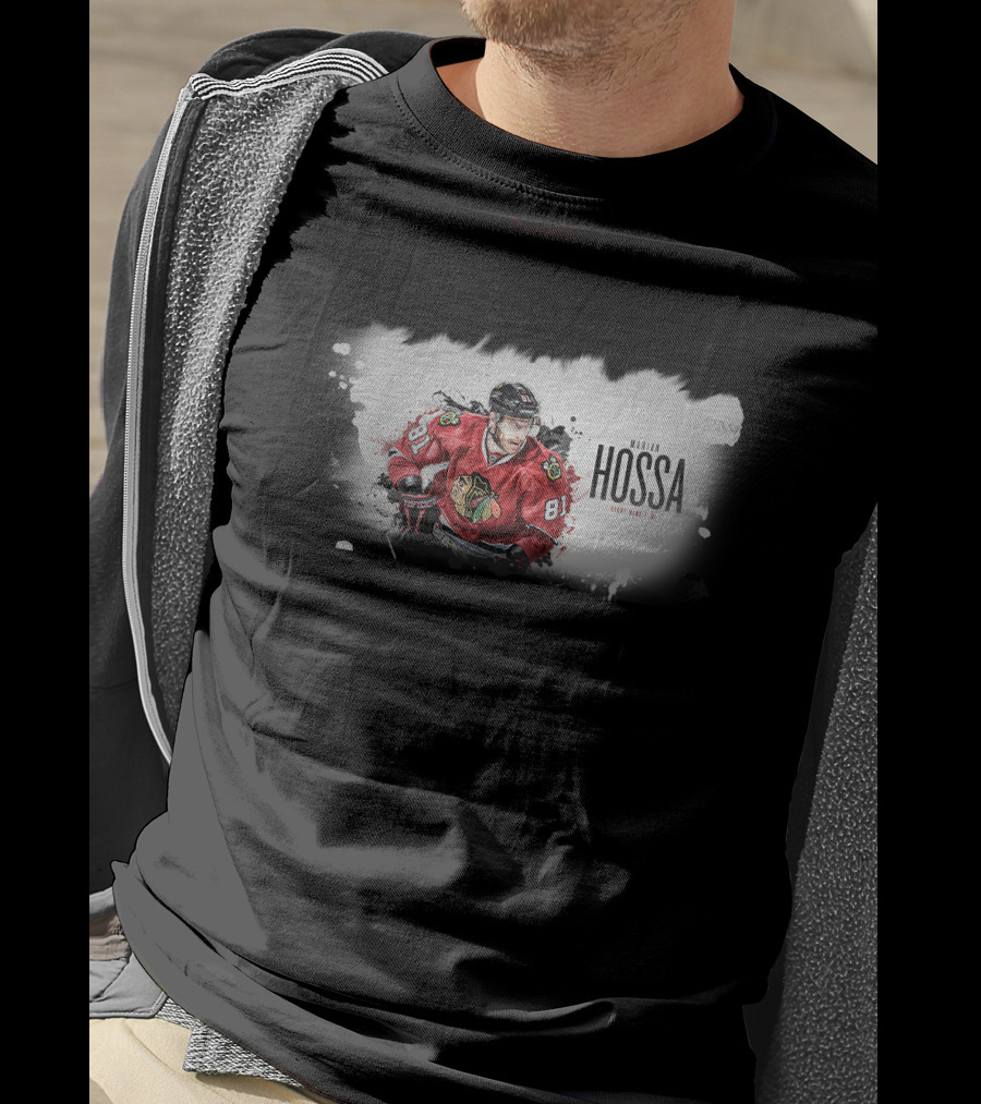 Marian Hossa Chicago Blackhawks Hockey Legend T-Shirt