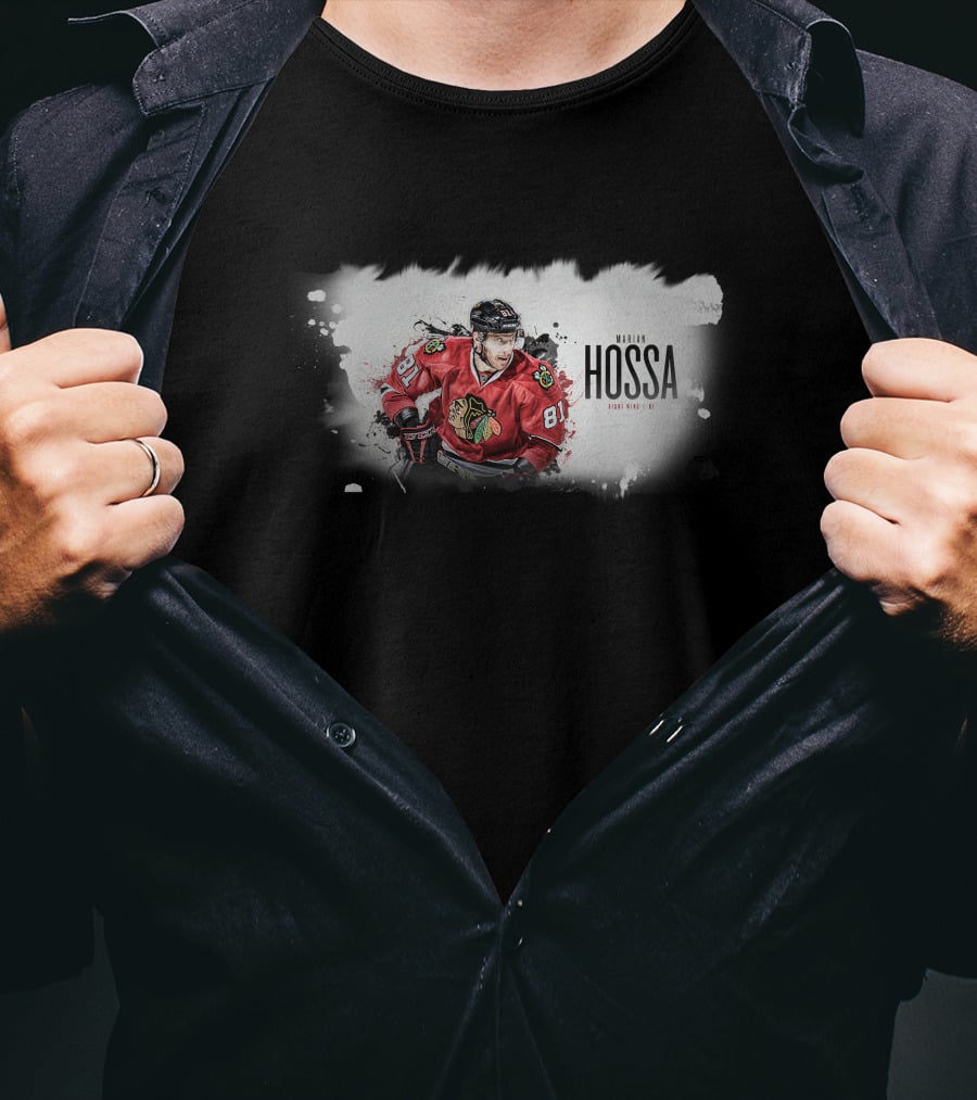 Marian Hossa Chicago Blackhawks Hockey Legend T-Shirt